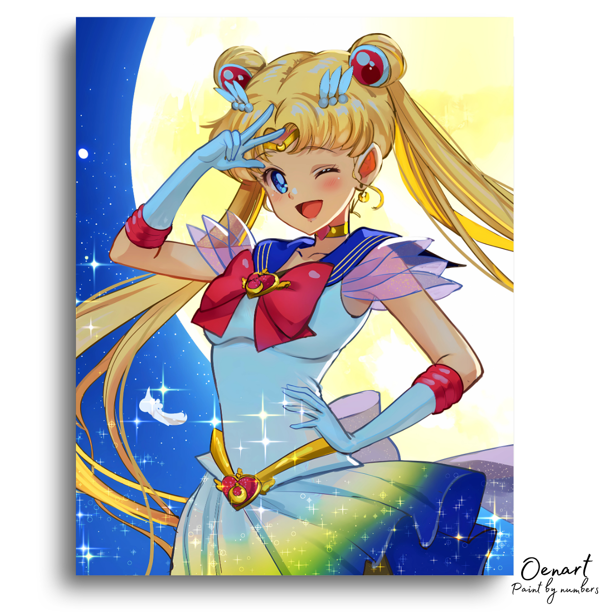 Sailor Moon: Moon Princess - Anime Paint By Numbers Kit