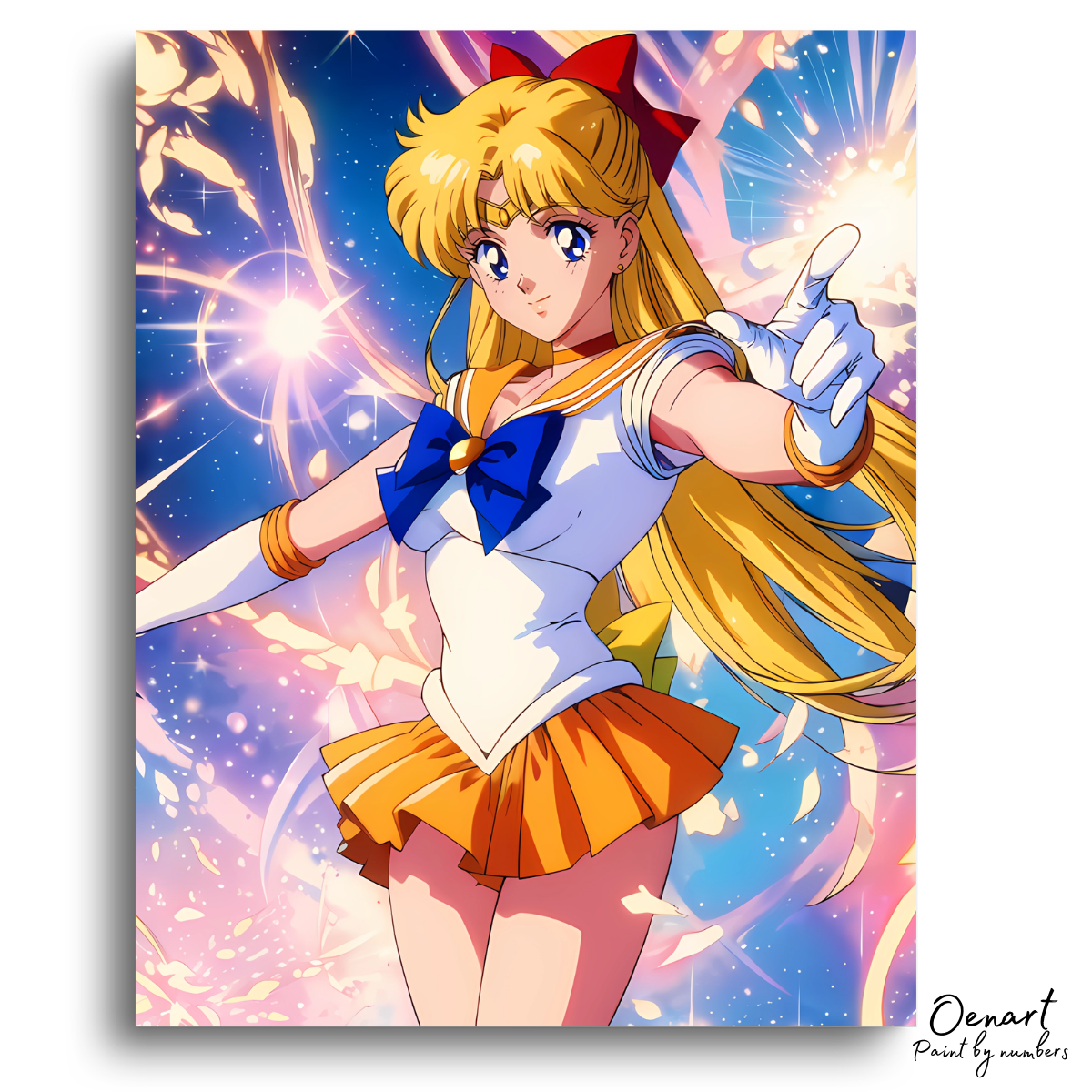 Sailor Moon: Sailor Venus - Anime Paint By Numbers Kit