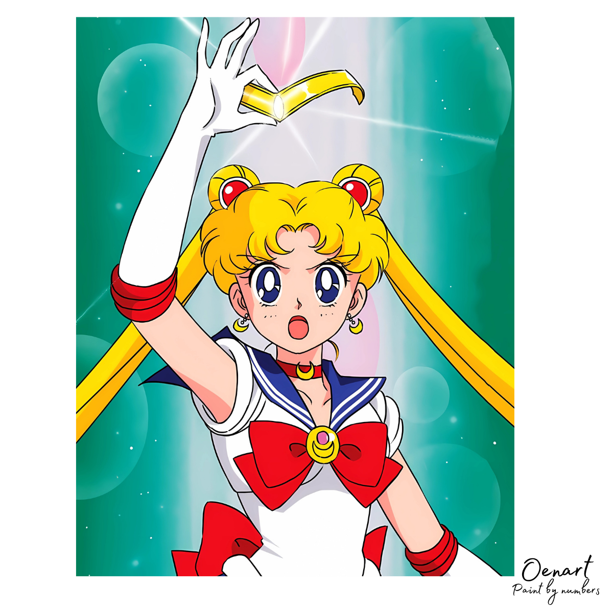 Sailor Moon: Smiling Guardian - Anime Paint By Numbers Kit