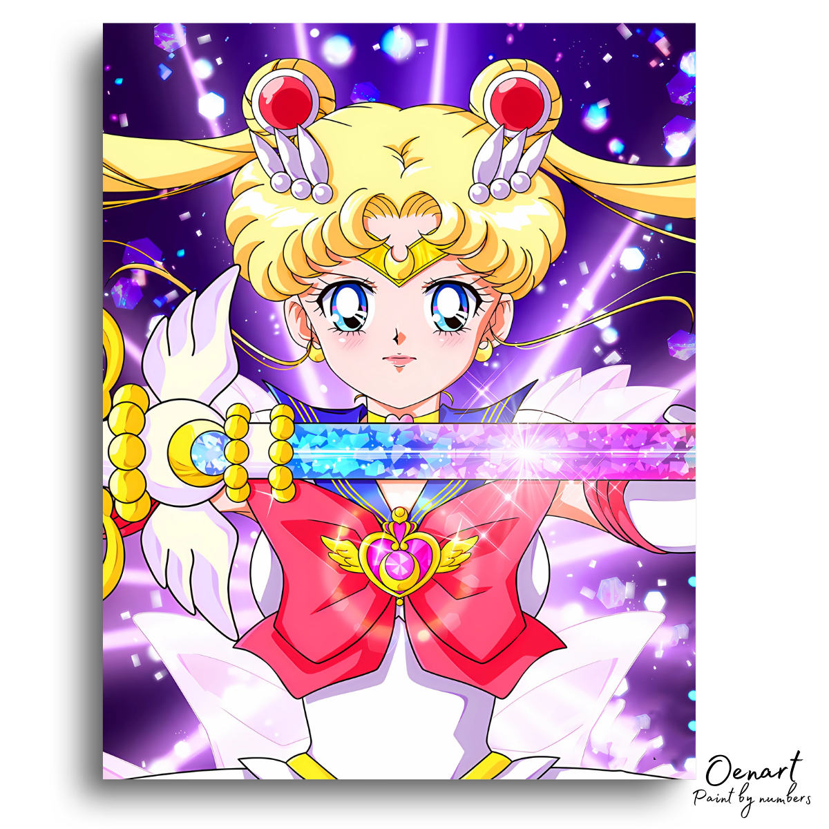 Sailor Moon: Usagi's Kawaii Power - Anime Paint By Numbers Kit