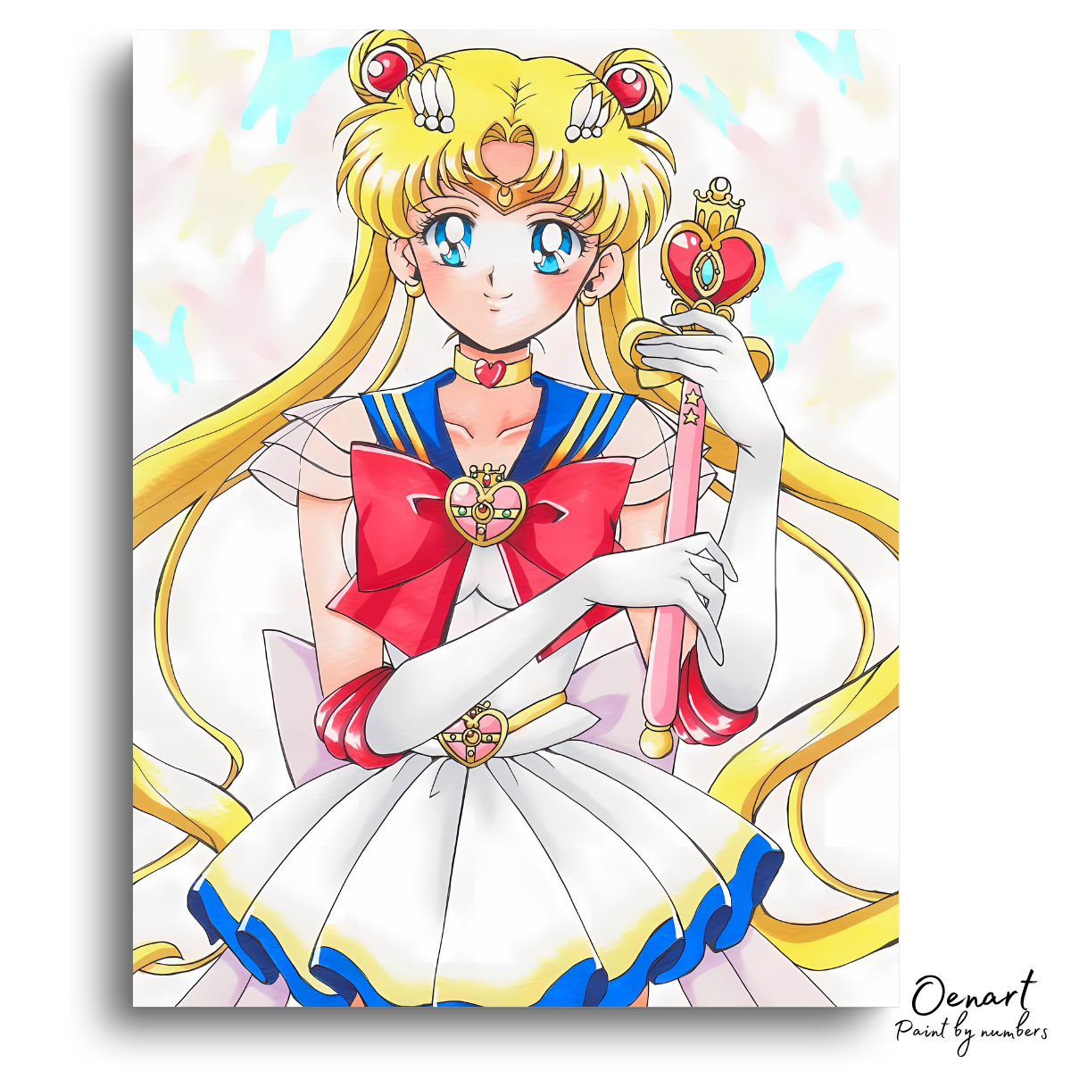 Sailor Moon: Usagi's Kindness - Anime Paint By Numbers Kit