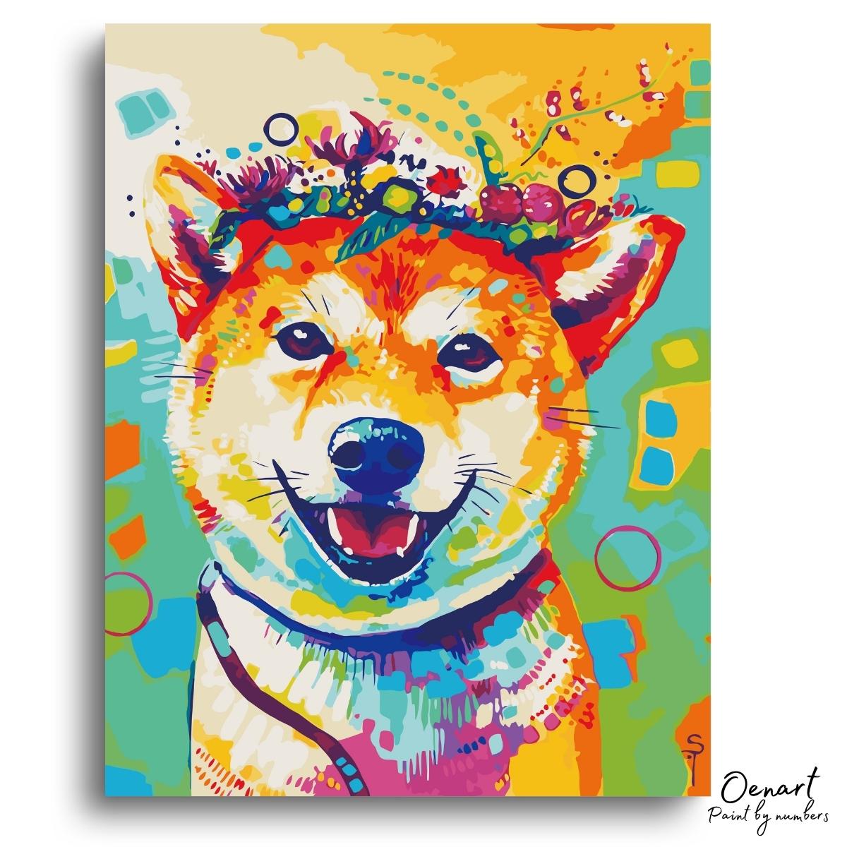 Shiba Inu: Childrens Art Set