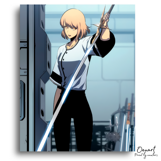 Solo Leveling: Hae In - Anime Diamond Painting