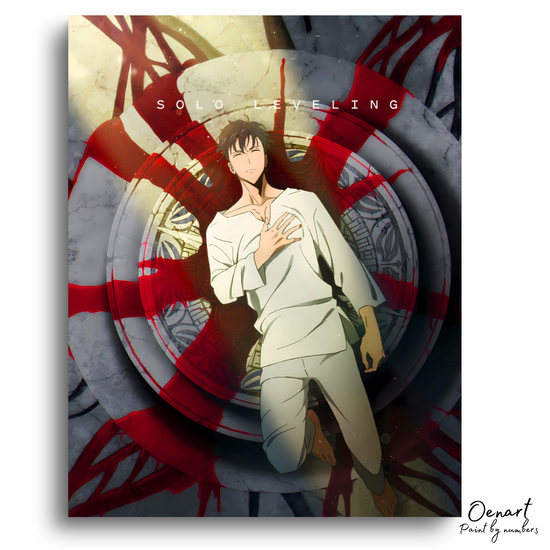 Solo Leveling: Jin Woo Bleeding - Anime Diamond Painting
