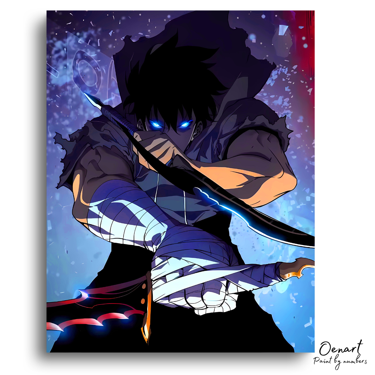 Solo Leveling: Sung Jin Woo - Anime Diamond Painting