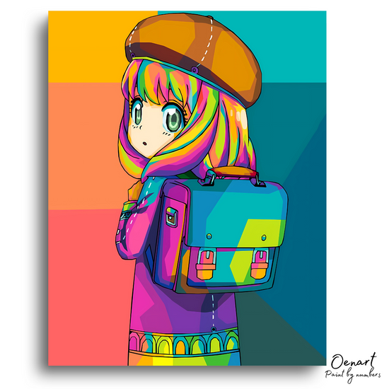 Spy x Family: Anya Forger Pop Art - Anime Diamond Painting