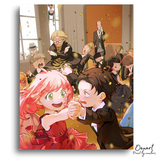 Spy x Family: Classmate - Anime Paint By Numbers Kit