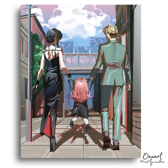 Spy x Family: Family First - Anime Paint By Numbers Kit