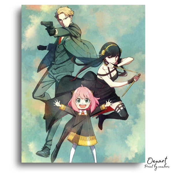 Spy x Family: Gun & Knife - Anime Diamond Painting