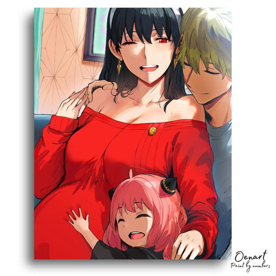 Spy x Family: Sweet Home - Anime Paint By Numbers Kit