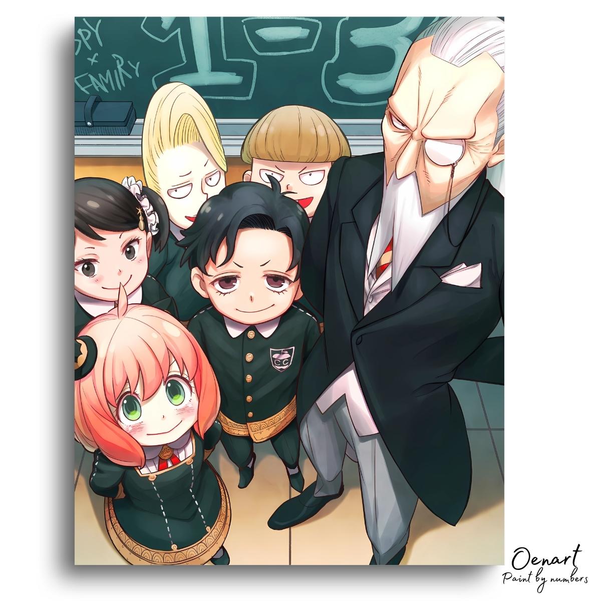 Spy x Family: The Class - Anime Paint By Numbers Kit