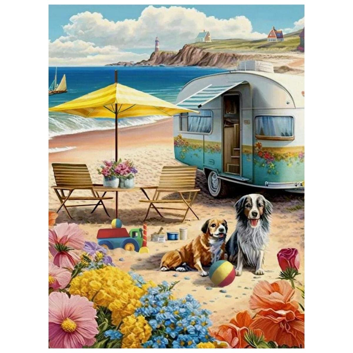 Summer Dogs: Childrens Art Set