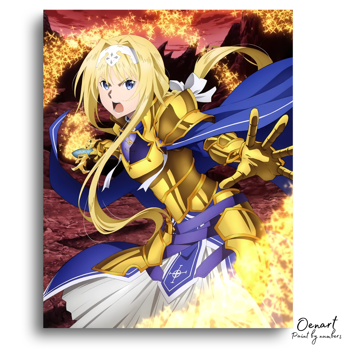 Sword Art Online Alicization: Alice - Anime Paint By Numbers Kit