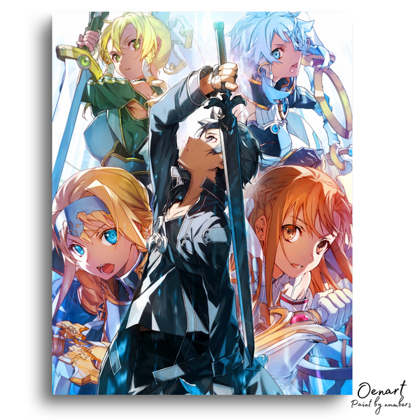 Sword Art Online - Anime Diamond Painting