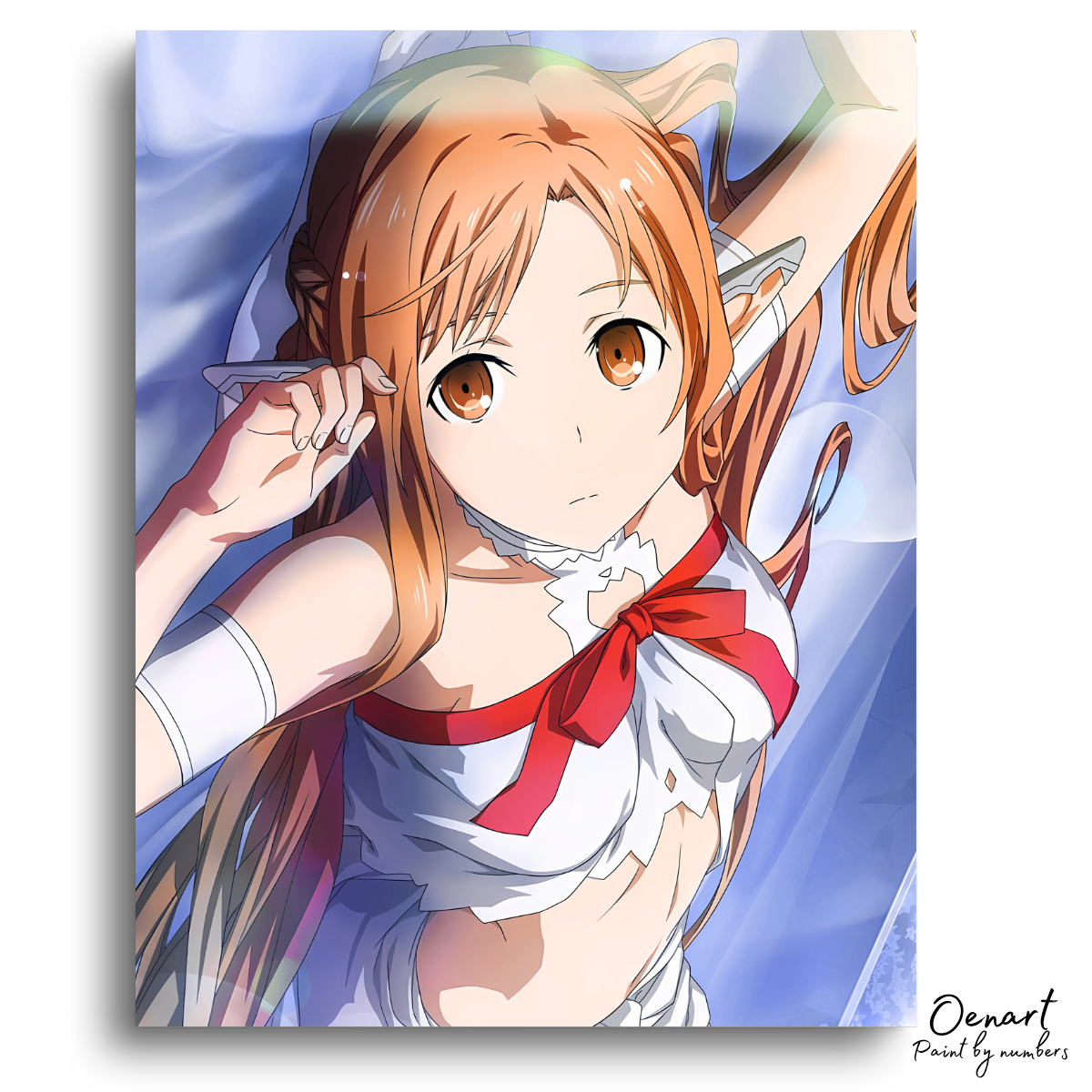 Sword Art Online: Cute Asuna With Elf Ears - Anime Paint By Numbers Kit