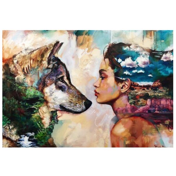 Tame Wolf - Paint By Numbers Kit