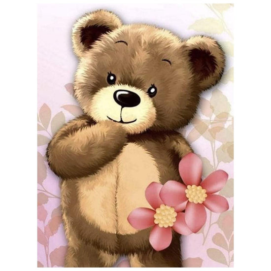 Teddy Bear: Paint By Numbers Kit