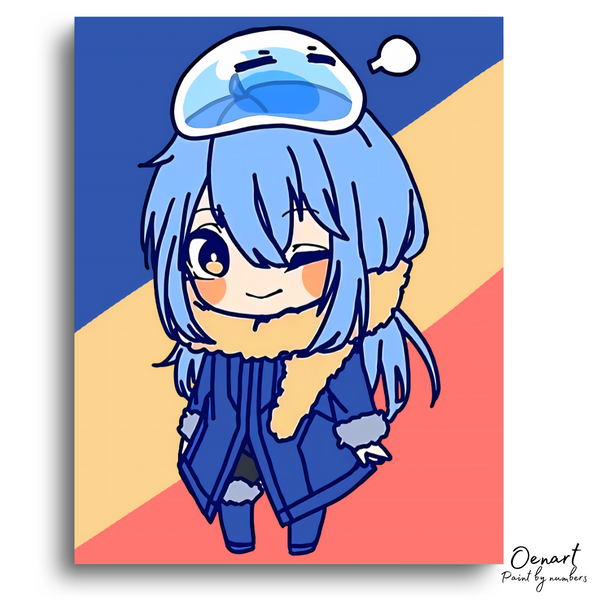 That Time I Got Reincarnated as a Slime: Kawaii Rimuru - Anime Paint By Numbers Kit