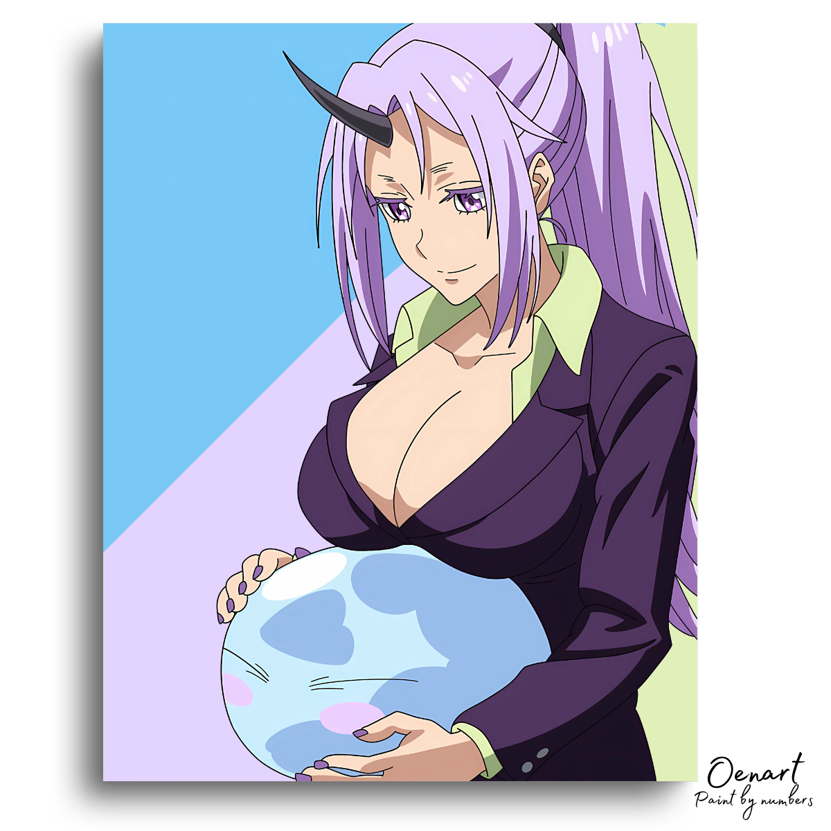 That Time I Got Reincarnated as a Slime: Shion and Rimuru - Anime Paint By Numbers Kit