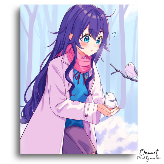 The 100 Girlfriends Who Really Love You: Shizuka - Anime Diamond Painting
