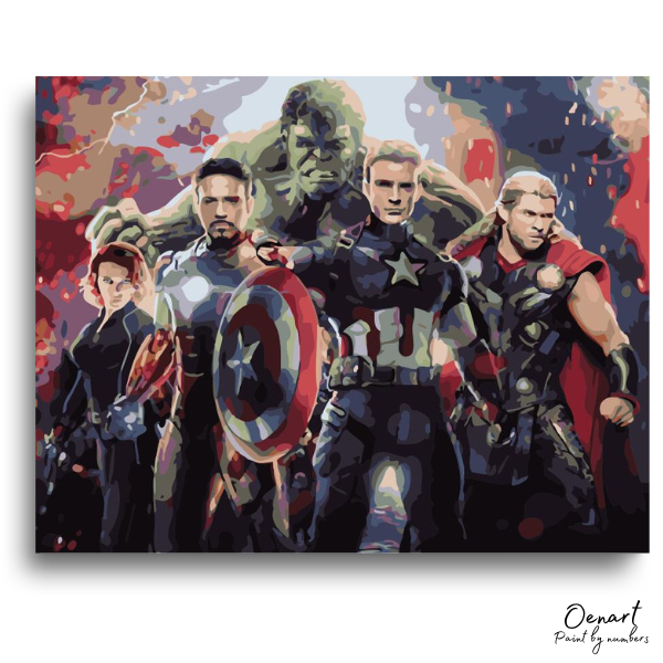 The Avengers: Childrens Art Set