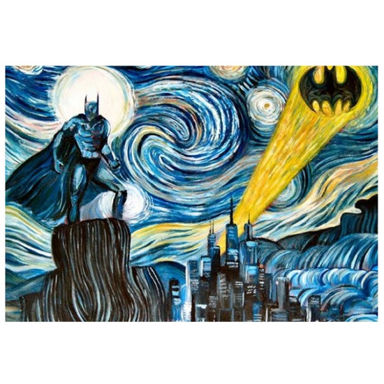 The Batman Signal: Paint By Numbers Kit