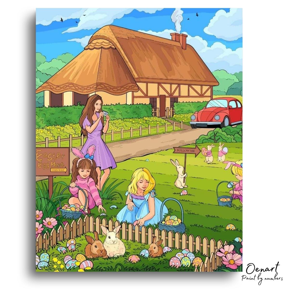 The Farm: Paint By Numbers Kit