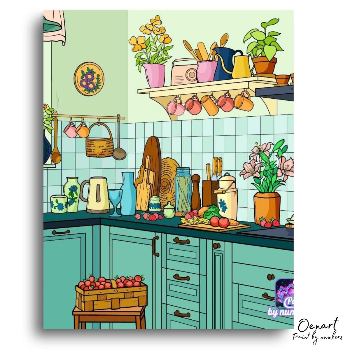 The Kitchen: Childrens Art Set