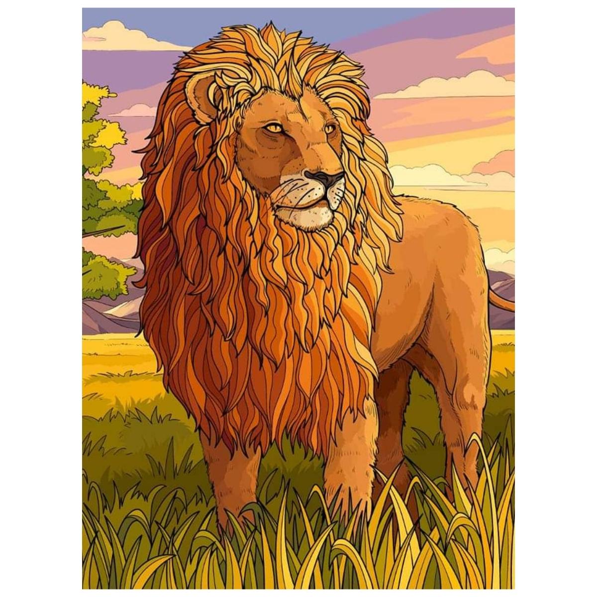 The Lion King: Paint By Numbers Kit