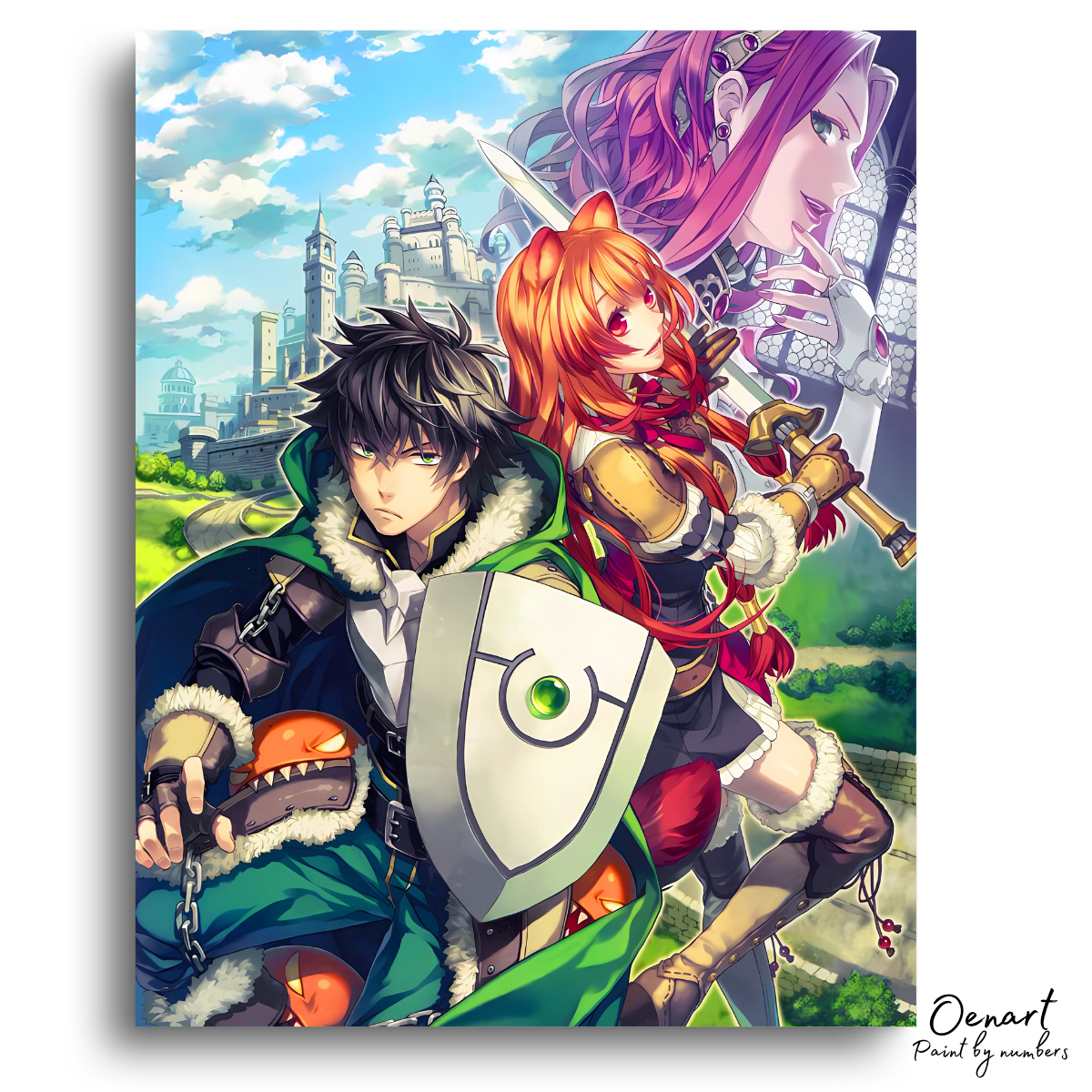 The Rising of the Shield Hero - Anime Paint By Numbers Kit