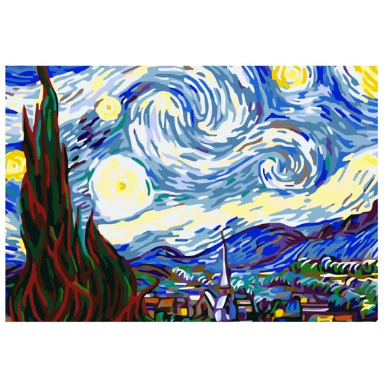 The Starry Night - Paint By Numbers Kit