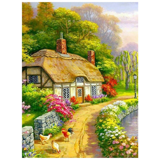 The Village - Paint By Numbers Kit