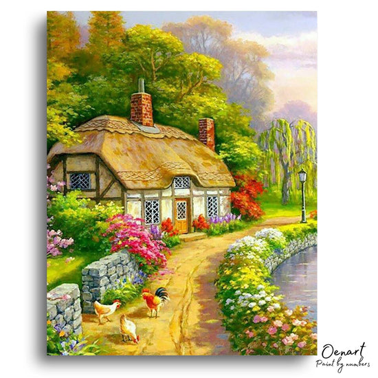 The Village - Paint By Numbers Kit