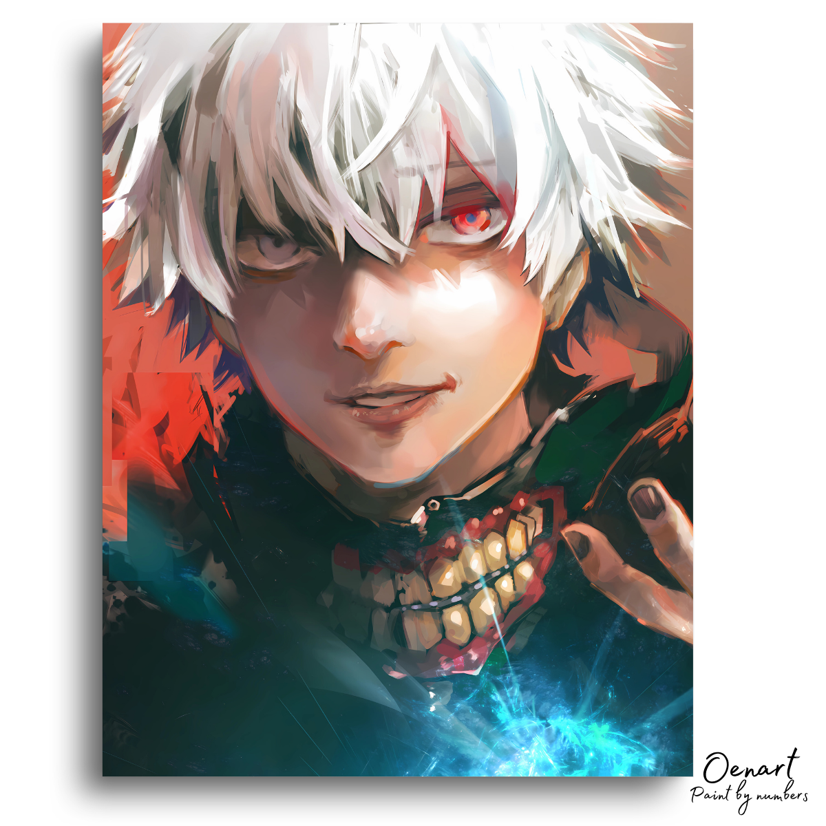 Tokyo Ghoul: Kaneki - Anime Paint By Numbers Kit