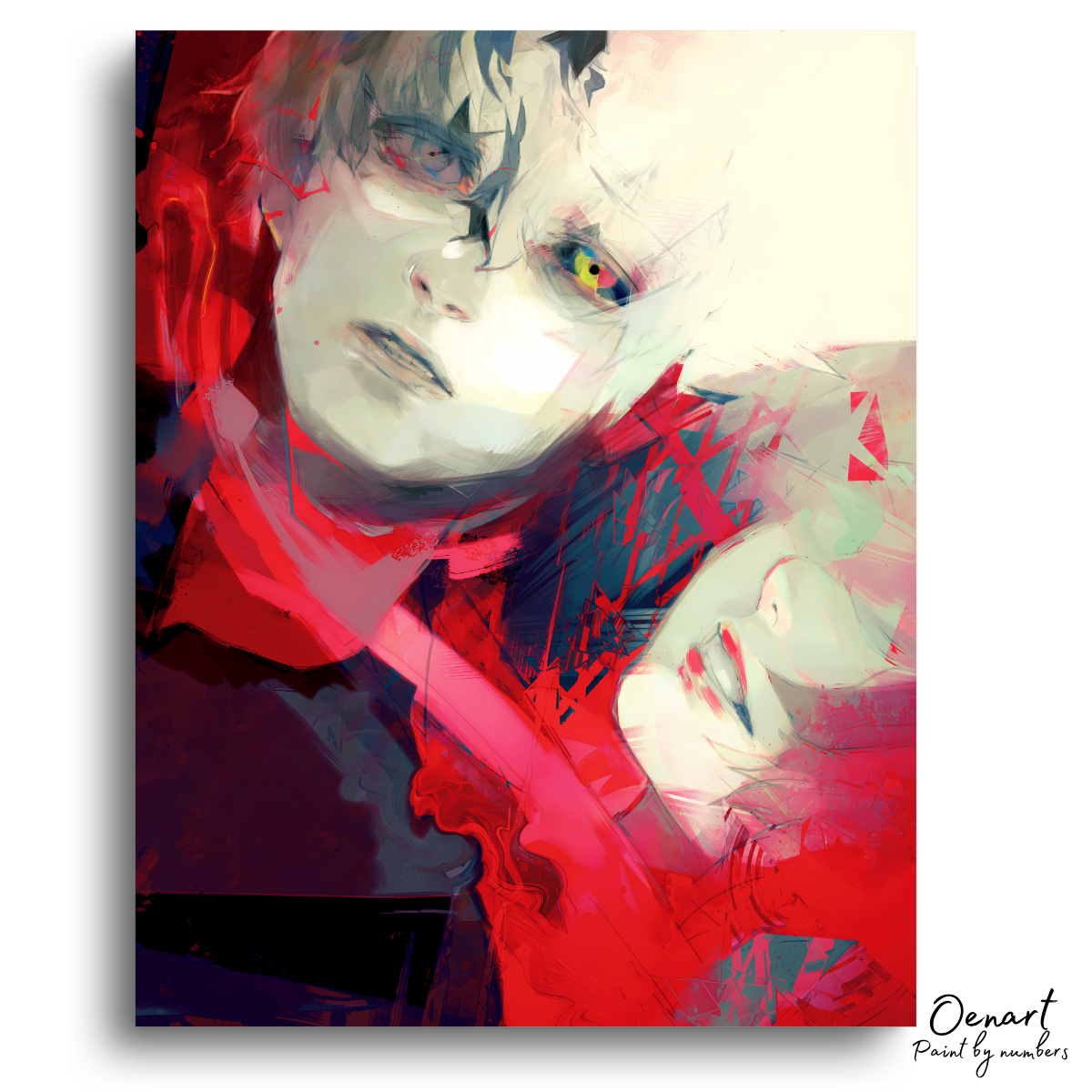 Tokyo Ghoul: Kaneki Ken - Anime Paint By Numbers kit