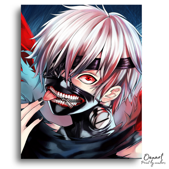 Tokyo Ghoul: Kaneki With Mask - Anime Diamond Painting