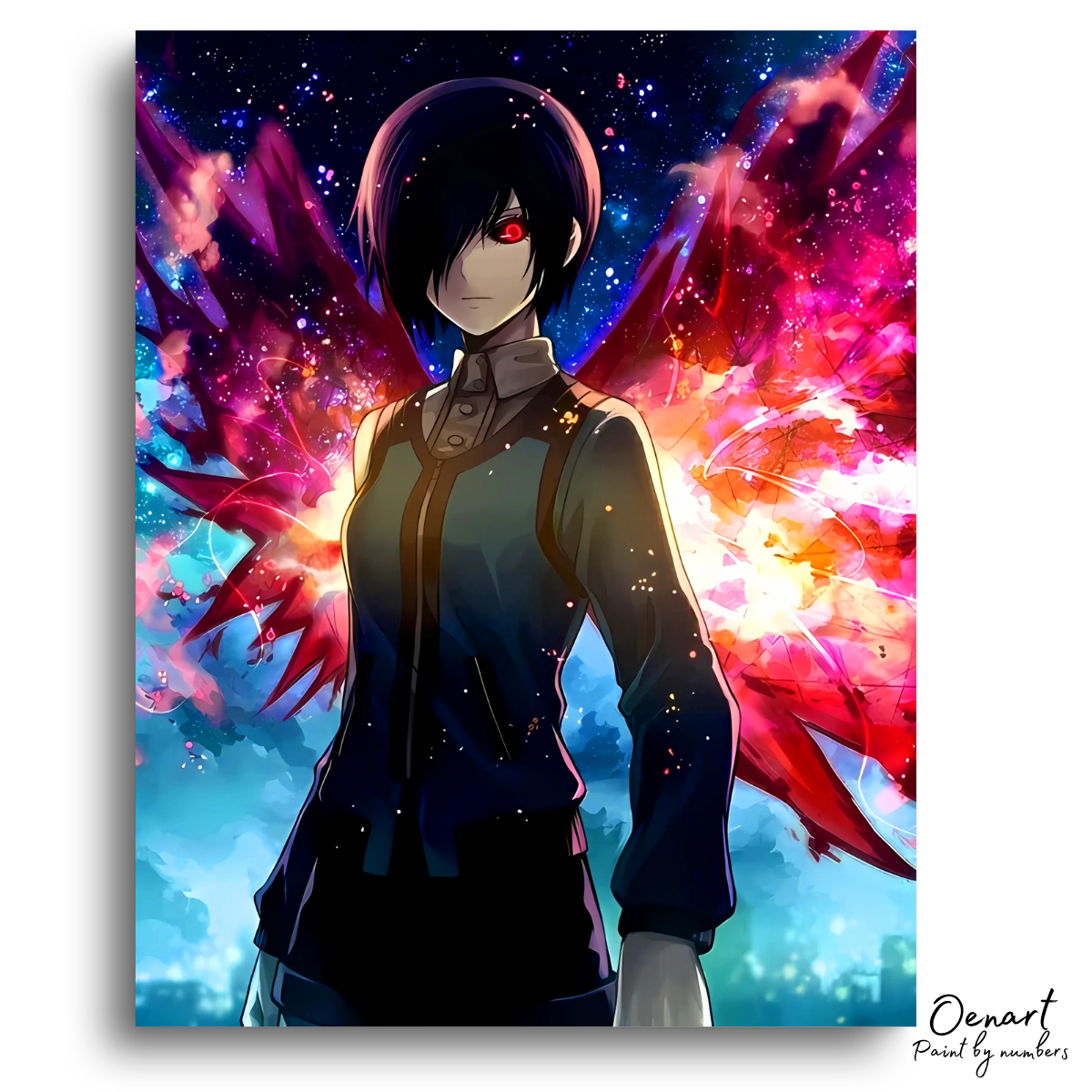 Tokyo Ghoul: Kirishima Touka - Anime Paint By Numbers kit