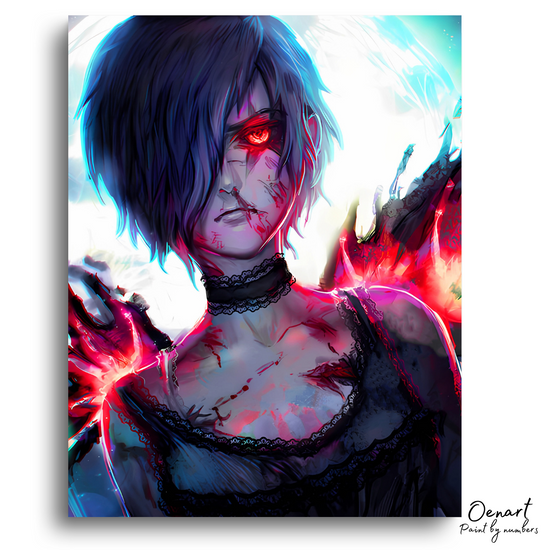 Tokyo Ghoul: Kirishima Touka Kagune - Anime Diamond Painting
