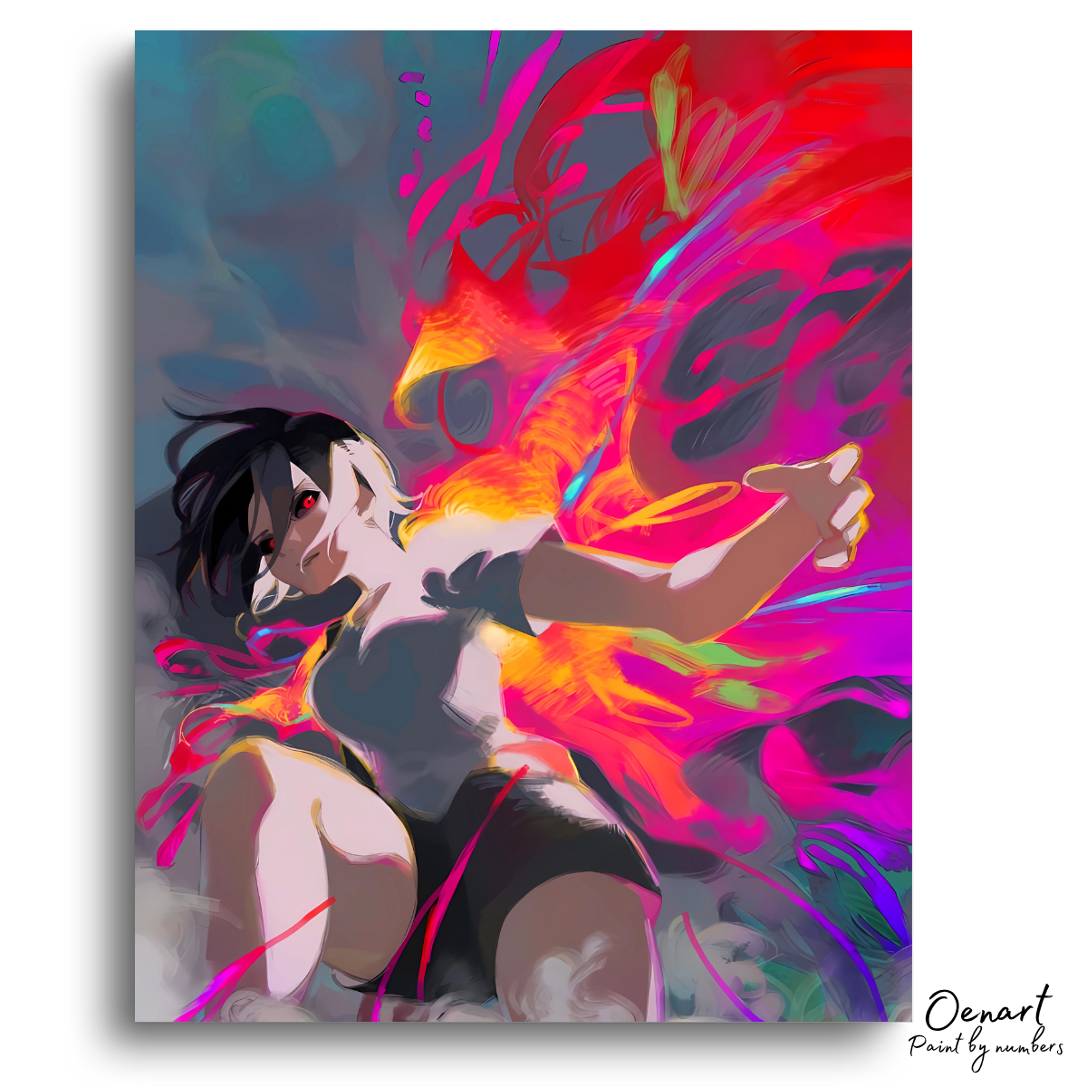 Tokyo Ghoul: Touka Kagune Art - Anime Paint By Numbers kit