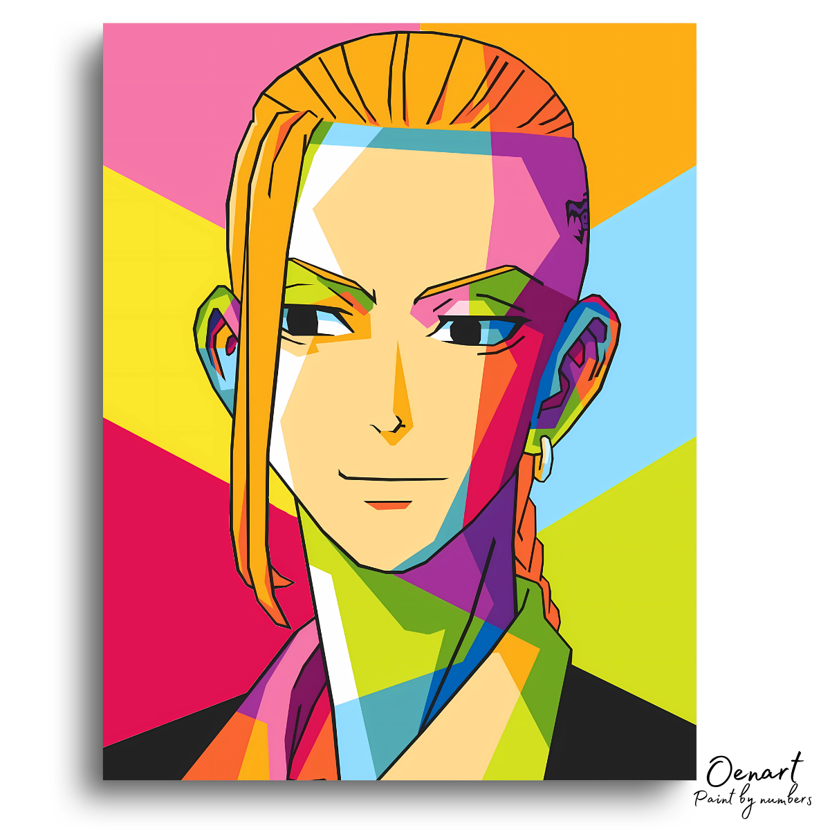 Tokyo Revengers: Draken Pop Art - Anime Paint By Numbers Kit