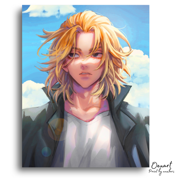 Tokyo Revengers: Mikey Portrait - Anime Paint By Numbers Kit