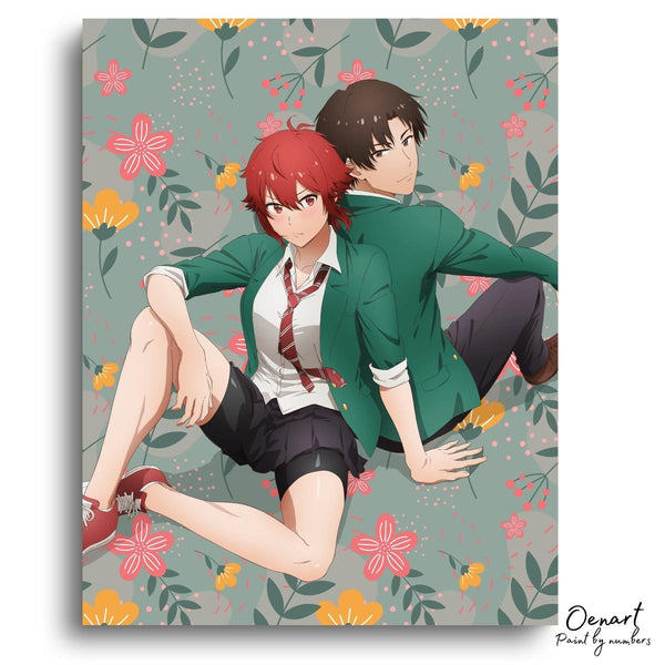 Tomo Chan Is a Girl: Together - Anime Paint By Numbers Kit