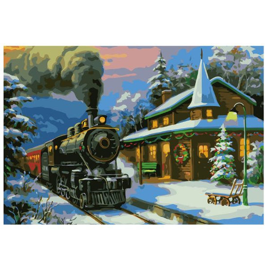 Train - Paint By Numbers Kit