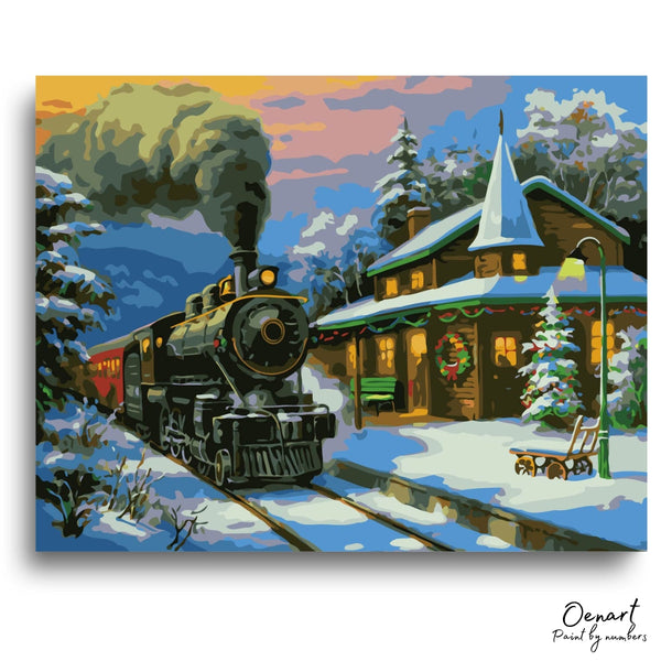 Train - Paint By Numbers Kit