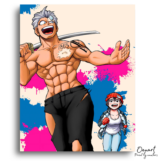 Undead Unluck: Fuuko and Andy - Anime Diamond Painting