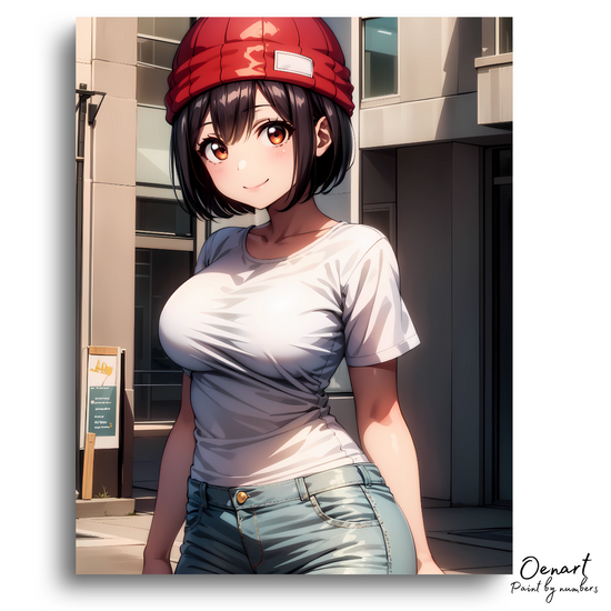 Undead Unluck: Kawaii Fuuko - Anime Diamond Painting