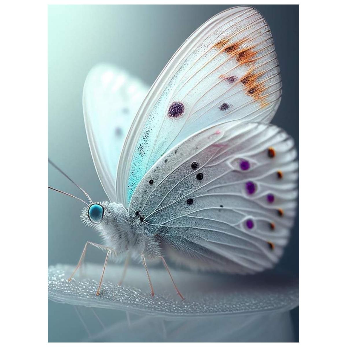 White Butterfly: Childrens Art Set