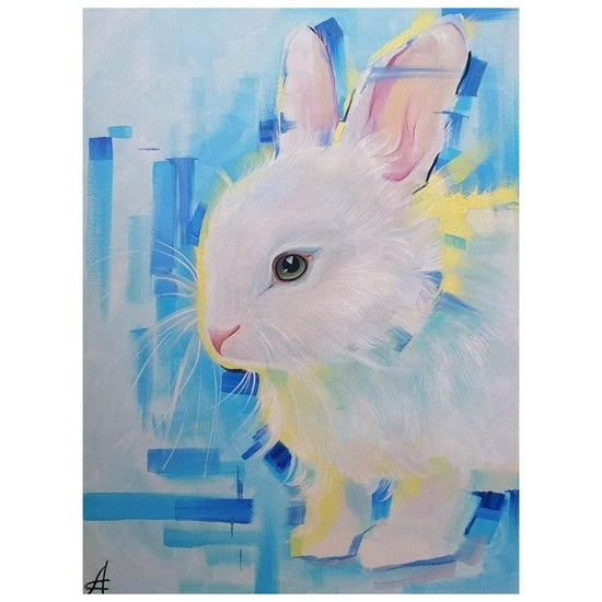 White Rabbit: Paint By Numbers Kit