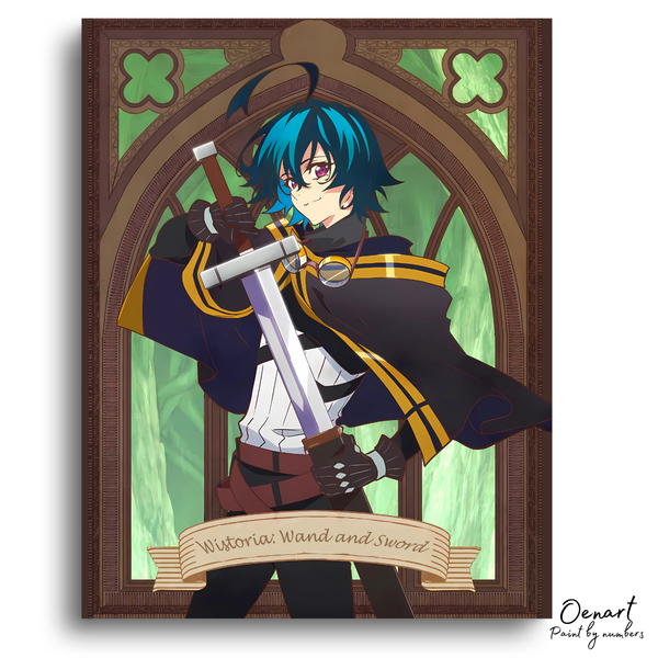 Wistoria Wand and Sword: Will with a Sword - Anime Paint By Numbers Kit