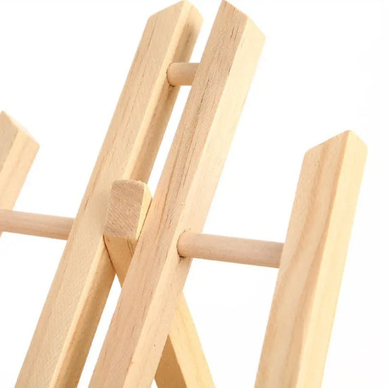 Wooden Easel Stand Tabletop